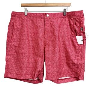 Onia The Calder Swim Trunks 7.5 Sunflower Geo NWT 38